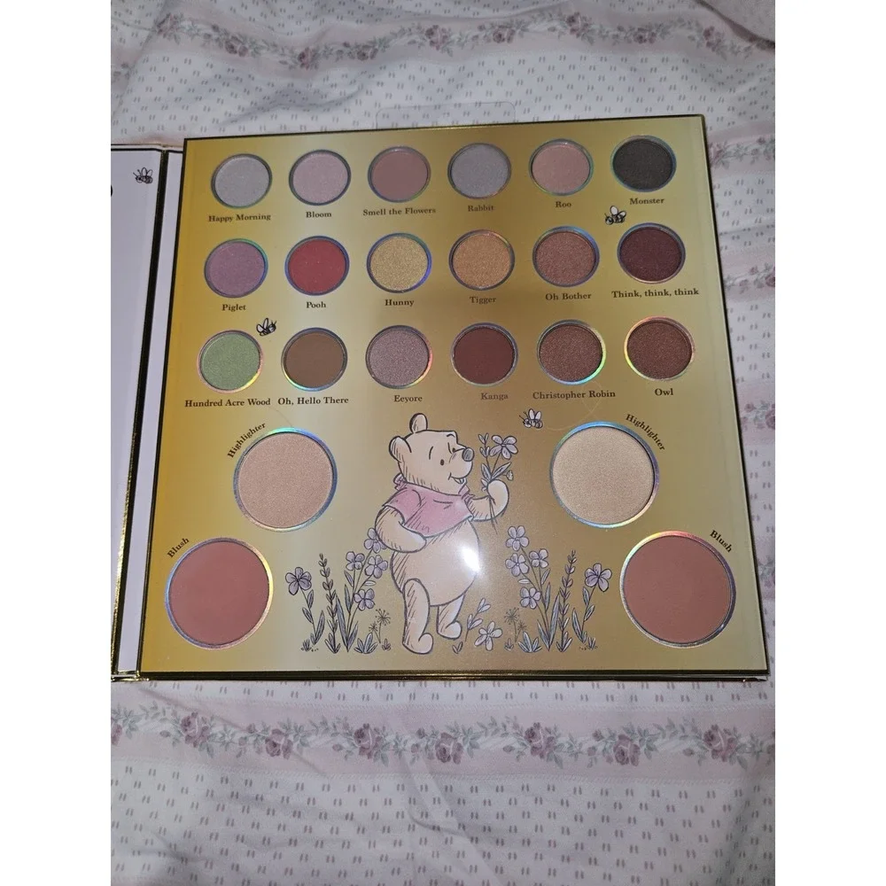 Taste Beauty Disney Winnie The Pooh Face And Eyeshadow Palette  New